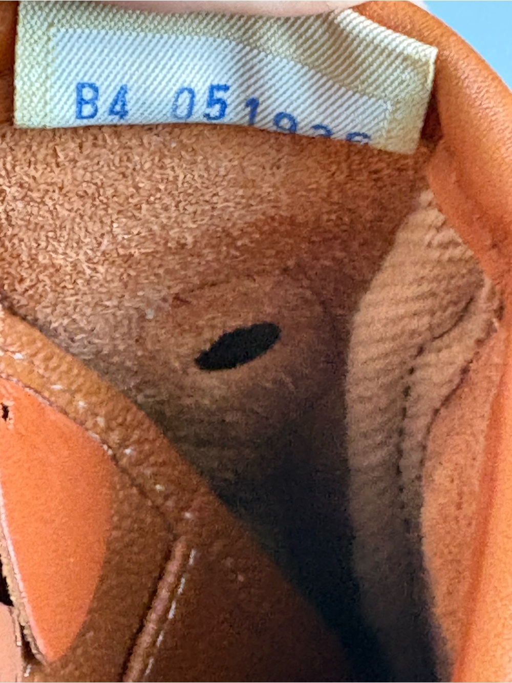Dooney & Bourke awl British Tan Leather mini Outback Square Crossbody Bag - Picture 16 of 16